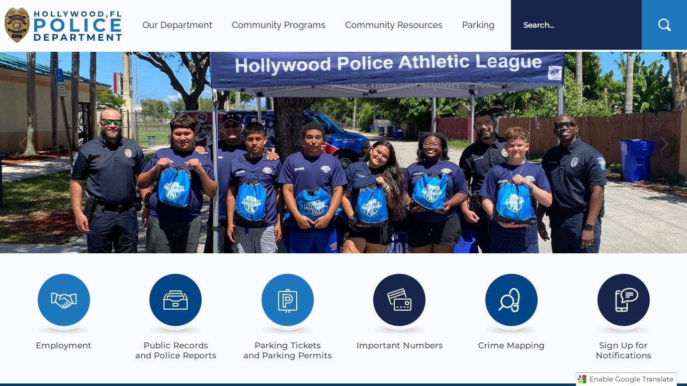 Police | Hollywood, FL - Official Website - Hollywood Police Department